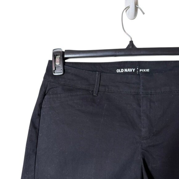Old Navy Women’s Pixie Shorts Size 2 Y2K Mid Rise Festival Black Classic - Picture 3 of 6